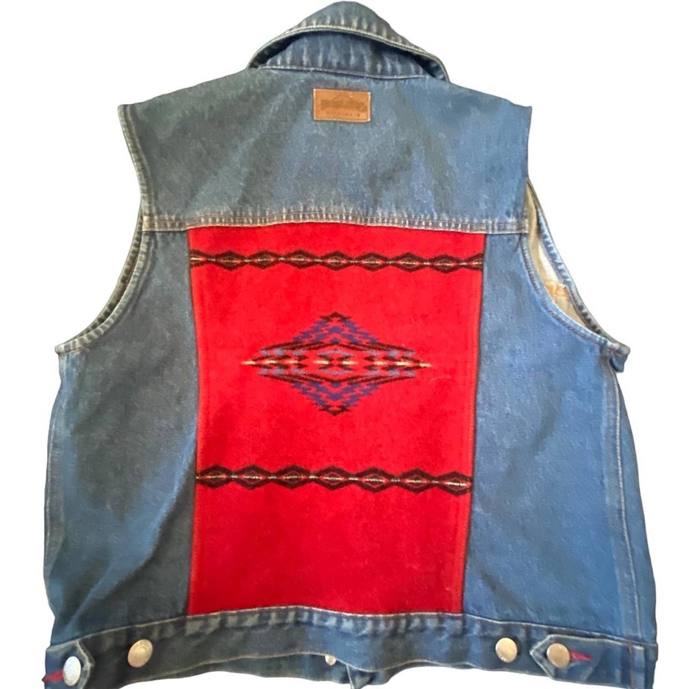 Pendleton jean jacket southwest design